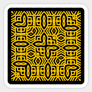 abstract pattern Sticker